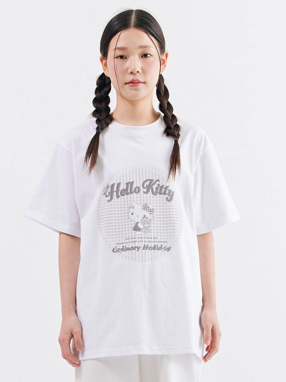 헬로키티 오버핏 티셔츠 HELLO KITTY OVERFIT T SHIRT