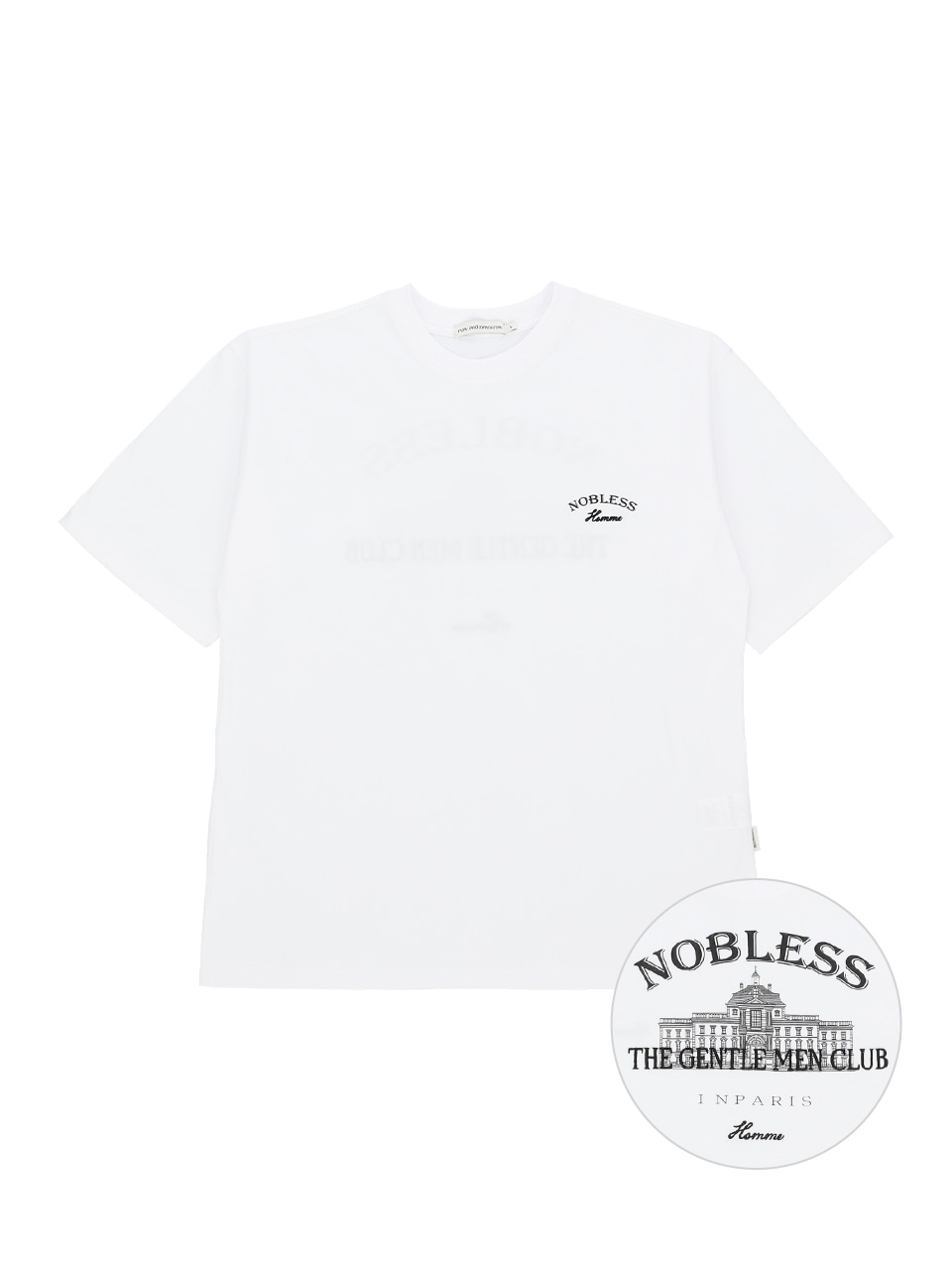 NOBLESS T-SHIRTS [WHITE]