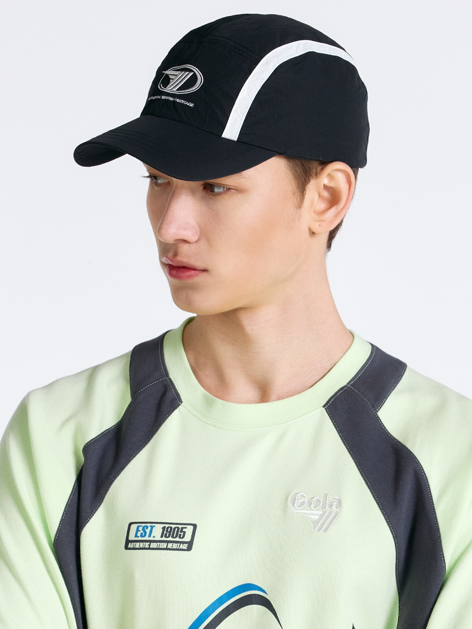[GL]TAPE TRACK CAMPCAP [2 COLOR]